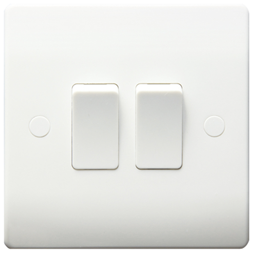 Thrion VN013M Switch 2G 2 Way 10AX White