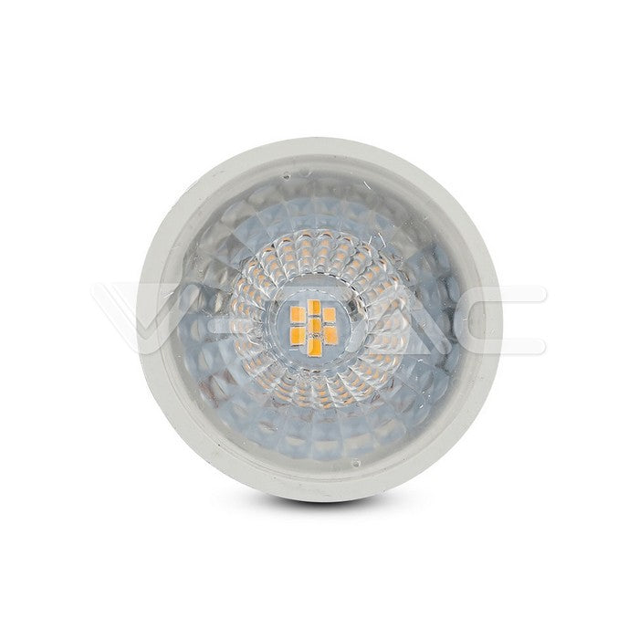 LED Spotlight SAMSUNG Chip GU10 6.5W Ripple Plastic 110° 4000K (PACK of 10)