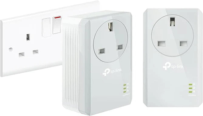 tp-link 600M Powerline AC Pass-through, 2 units - TL-PA4010PKIT - PU Electrical Wholesaler Ltd