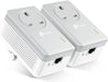 tp-link 600M Powerline AC Pass-through, 2 units - TL-PA4010PKIT - PU Electrical Wholesaler Ltd