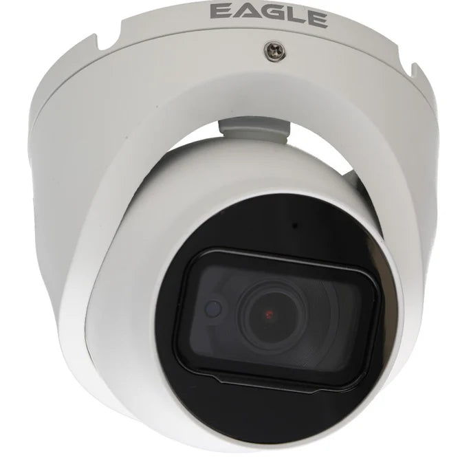 CCTV 4K/8MP Fixed Lens 2.8mm Turret Camera HDCVI - White