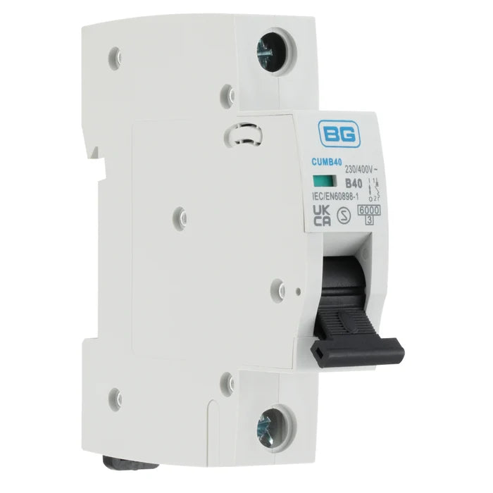 BG Circuit Protection B Curve MCB 40A CUMB40