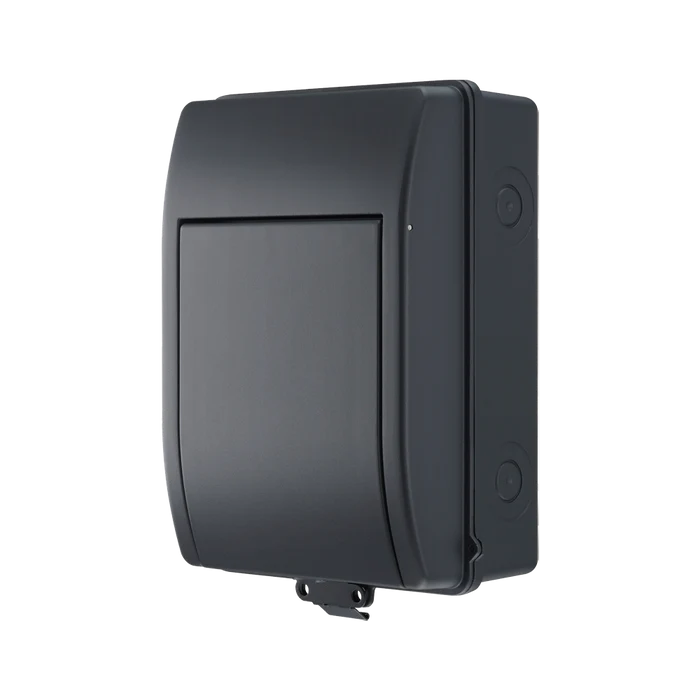 Sync Energy 5 Module Enclosure 100A Main Switch 40A 30mA Double Pole RCBO Type 2 SPD + 1 Spare Way Grey CFEV5RDA