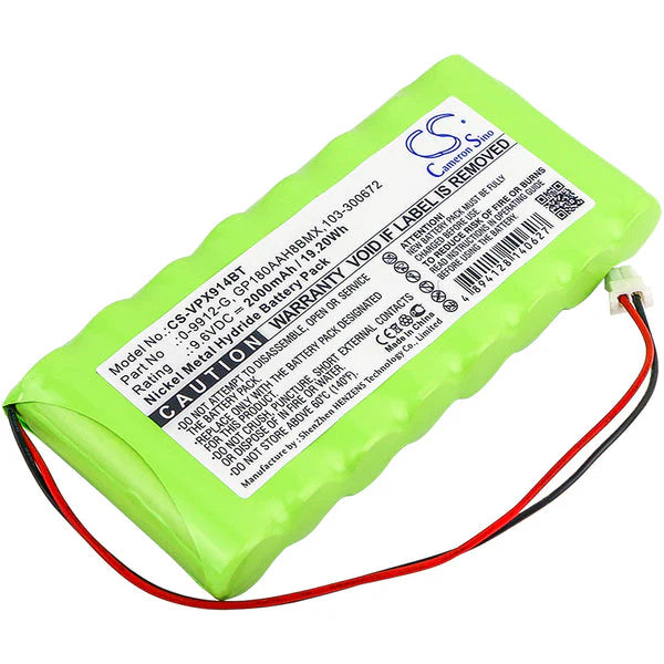 Visonic PowerMaster GT64 30 & 33 Replacement Battery 9.6V - PU Electrical Wholesaler Ltd