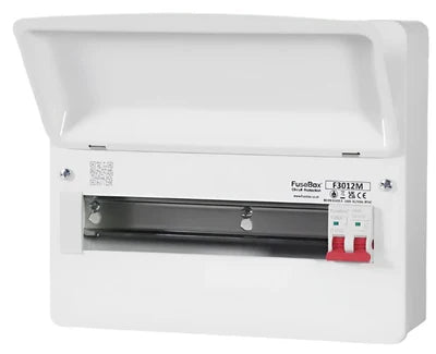 FuseBox - F3012M - 12 Way Consumer Unit with 100A Main Switch