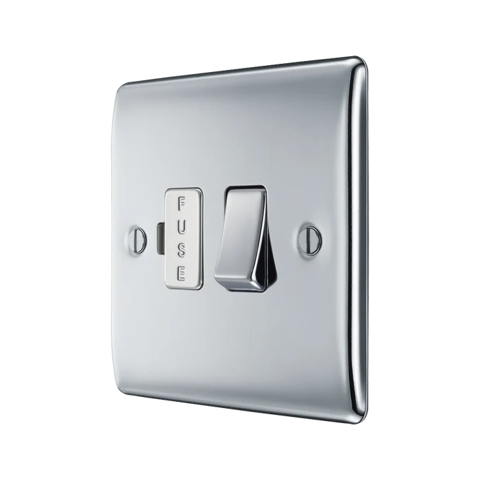 BG Nexus Metal Polished Chrome 13A Switched Spur NPC50