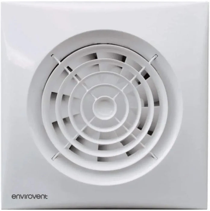 Envirovent SIL100S 4 Inch Extractor Fan Standard Silent Whisper Quiet in White