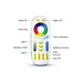 RGB+CCT Remote 4 Zone - PU Electrical Wholesaler Ltd