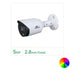 Eagle 5MP Fixed Lens Starlight HDCVI Full Colour Bullet Camera -White - PU Electrical Wholesaler Ltd