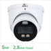 Eagle 5MP Fixed Lens Full-Colour Active Deterrent Turret Camera - White - PU Electrical Wholesaler Ltd