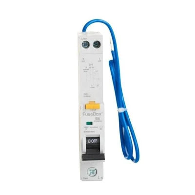 Fusebox RTA064030B 40A 1P+N 1 Module B Curve 6kA 30mA Type A RCBO